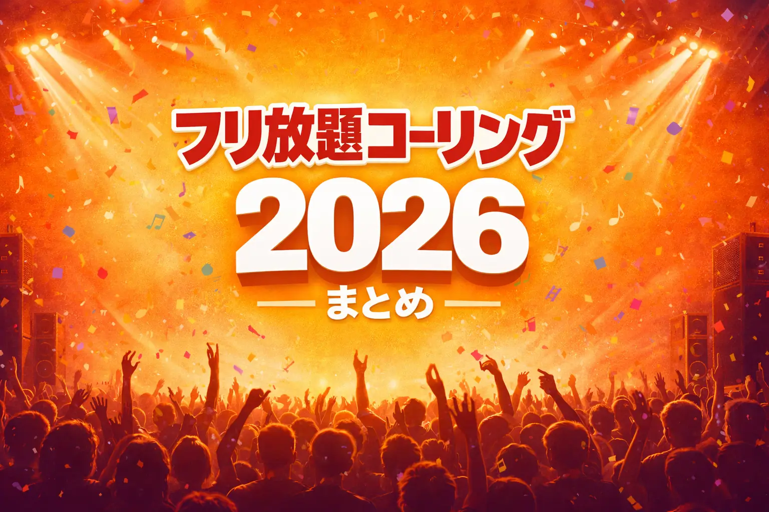 フリ放題コーリング2026｜出演者・日程・チケット情報まとめ